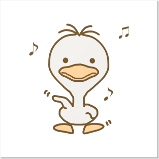 Quack Quack Quack - White Posters and Art